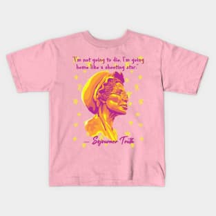 Sojourner Truth Portrait and Quote Kids T-Shirt